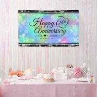 Elegant 14th Opal Wedding Anniversary Celebration Banner