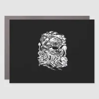 Cottagecore Aesthetic Frog Mushroom Goblincore Cre Car Magnet