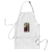 Americat Gothic Epic Cartoon Classic Cat Art Adult Apron