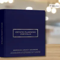 Estate Planning Portfolio Binder