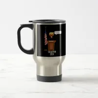 Trumpkin Let's Make Halloween Great Again Classic Travel Mug