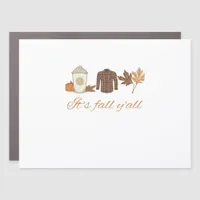 It’s Fall Y’all Creative Art Car Magnet