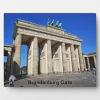 Brandenburg Gate, Berlin, Germany Plaque