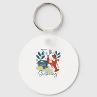 Tis The Season Christmas Quote Keychain