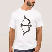 Horoscope Sign Sagittarius Astrology bow and arrow T-Shirt