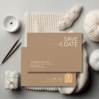 Desert Vibes Wedding Horizontal ID1019 Save The Date