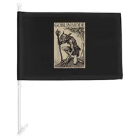 Goblin Mode Goblincore Fairycore Medieval Grunge A Car Flag