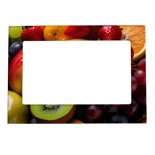 Fresh Fruits  Magnetic Frame