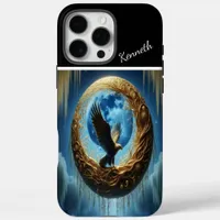 Eagle's Moonlit Perch iPhone 16 Pro Max Case