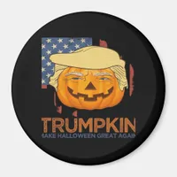 Trumpkin Halloween Funny Design Magnet