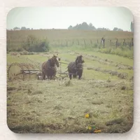 Haying Time Beverage Coaster