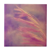 Grass Seed Purple Haze Digital Art Tile