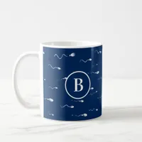 Sperm Donor Fertility Monogram Coffee Mug