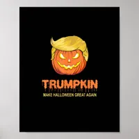 Halloween Trumpkin - Make Halloween Great Again De Poster