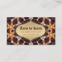 Sun Earth Goddess Tarot Business Cards