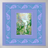 Celtic Mermaid Print