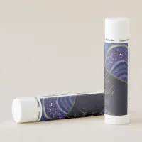 Abstract Agate Wedding Favor Midnight ID827 Lip Balm