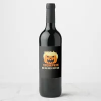 Trumpkin Make Halloween Great Again – Halloween Ni Wine Label