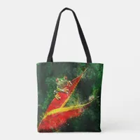 Artistic Costa Rica Red Eyed Tree Frog Tote Bag