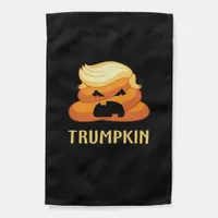 Trumpkin Poop Funny Halloween Garden Flag