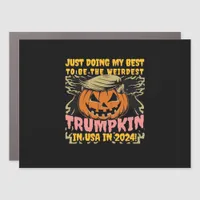 Just Doing My  To  Weirdest Trumpkin Usa Classic Car Magnet