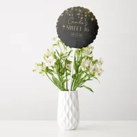 Old Hollywood Glam Sweet 16 ID1108 Balloon