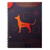 High Tech Customizable Dog Notebook