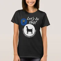County Fair Livestock Market Boer Goat Dark T-Shirt