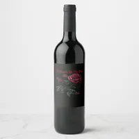 Till Death Do Us Part Classic – Love Design Wine Label