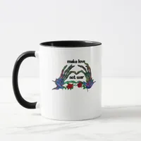 Skeleton Hand Heart Design Mug