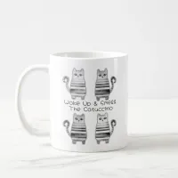 cute cats for cat lovers and coffee lovers mug