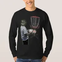 Disc Golfing Shirt for Men Long Sleeve