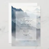 Mountains Wedding Invitation