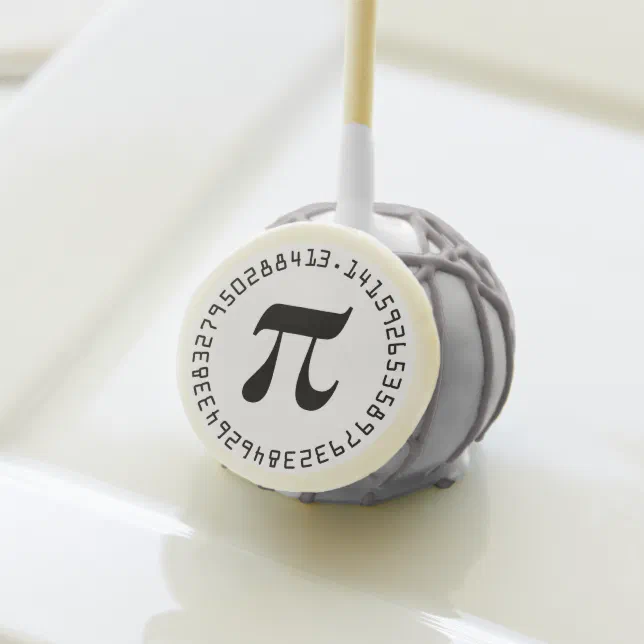 3.14 Pi Mathematical Constant Cake Pops