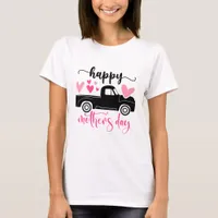 Happy Mother's Day Typography T-Shirt