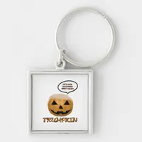Halloween Trumpkin Fitted Keychain