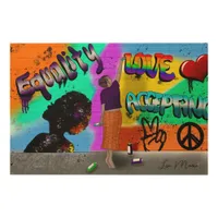 Equality, Love and Acceptance Hand Drawn Art