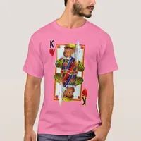 Teddy Bear King of Hearts T-Shirt