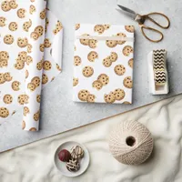Milk & Cookies Birthday Wrapping Paper – Chocolate