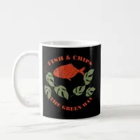 Aquaponics Fish & Chips the Green Way Coffee Mug