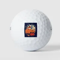 Breaking Pumpkins Golf Balls
