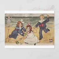 Building Castles Postcard