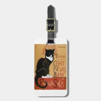 Le Chat Noir et Blanc Luggage Tag