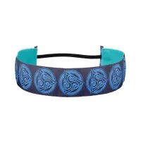 Azure Symphony: The Electric Triad Athletic Headband