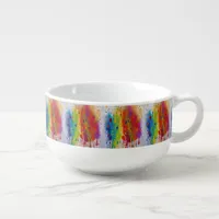 Pride Drip Pattern Soup Mug