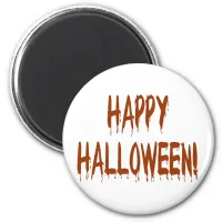 Happy Bloody Halloween Magnet