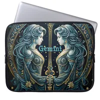 Gemini Astrology sign Laptop Sleeve