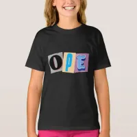 Ope, Funny Midwestern Slang T-Shirt