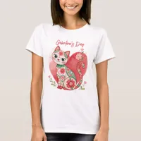 Galentines Day Cat T-Shirt