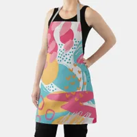 Colorful Abstract Apron